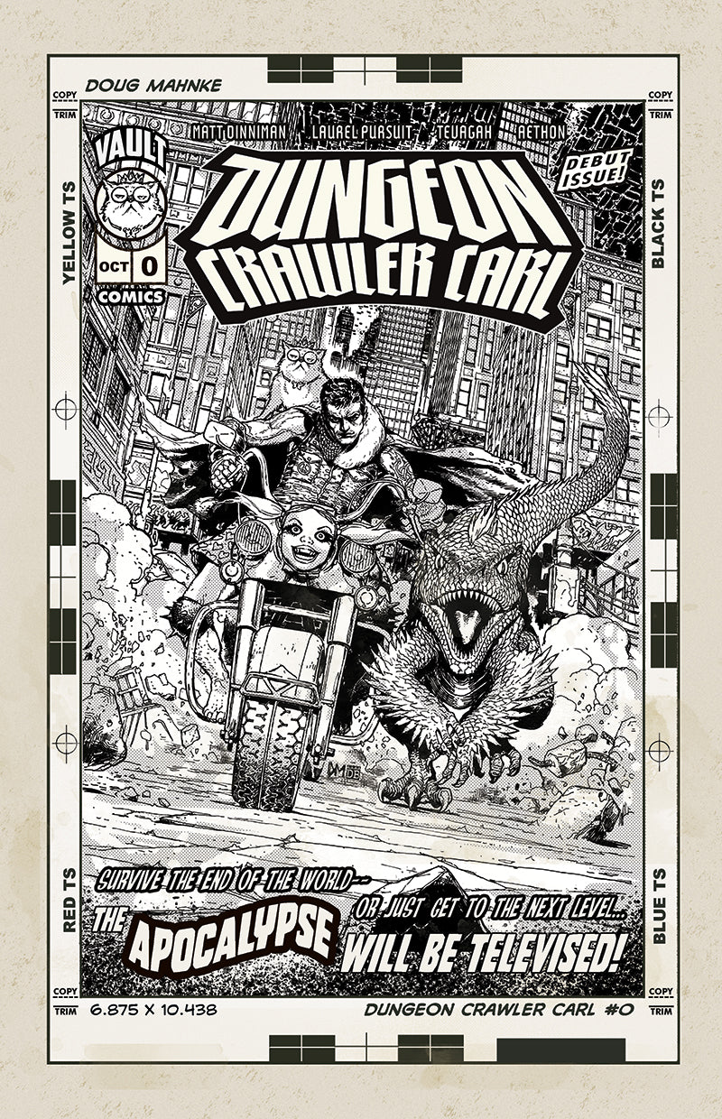 Dungeon Crawler Carl 0 - Mahnke Night Chopper NYCC Variant (Pre-Sale)