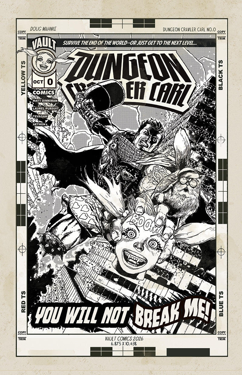 Dungeon Crawler Carl 0 - Mahnke AB Homage NYCC Variant (Pre-Sale)