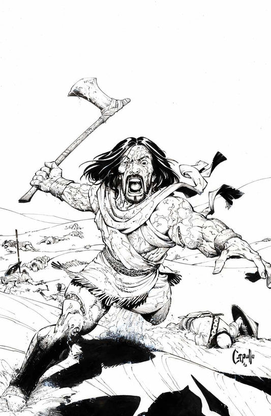 BRZRKR | Boom! Studios | Fallen Empire 1 Greg Capullo (Imperfect) Foil Virgin