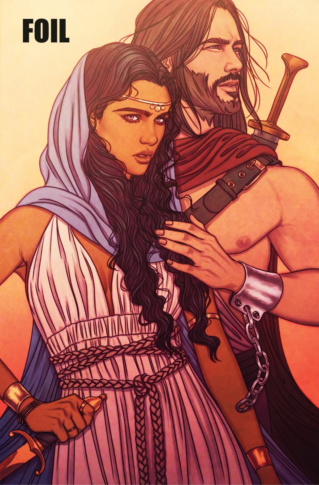 BRZRKR | Boom! Studios | Fallen Empire 1 1:100 Jenny Frison FOIL Virgin