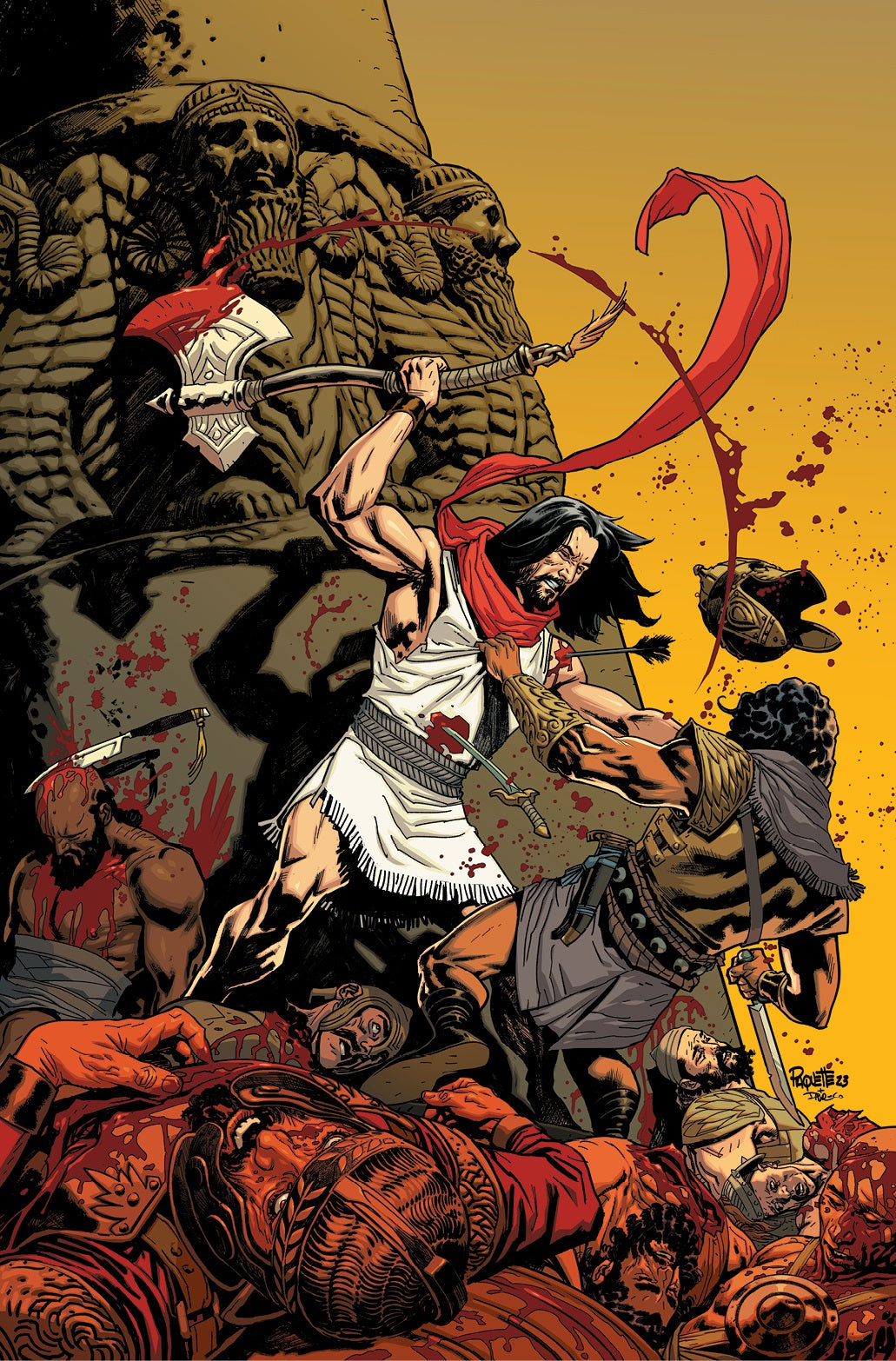 BRZRKR | Boom! Studios | Fallen Empire 1 1:50 Yanick Paquette Virgin