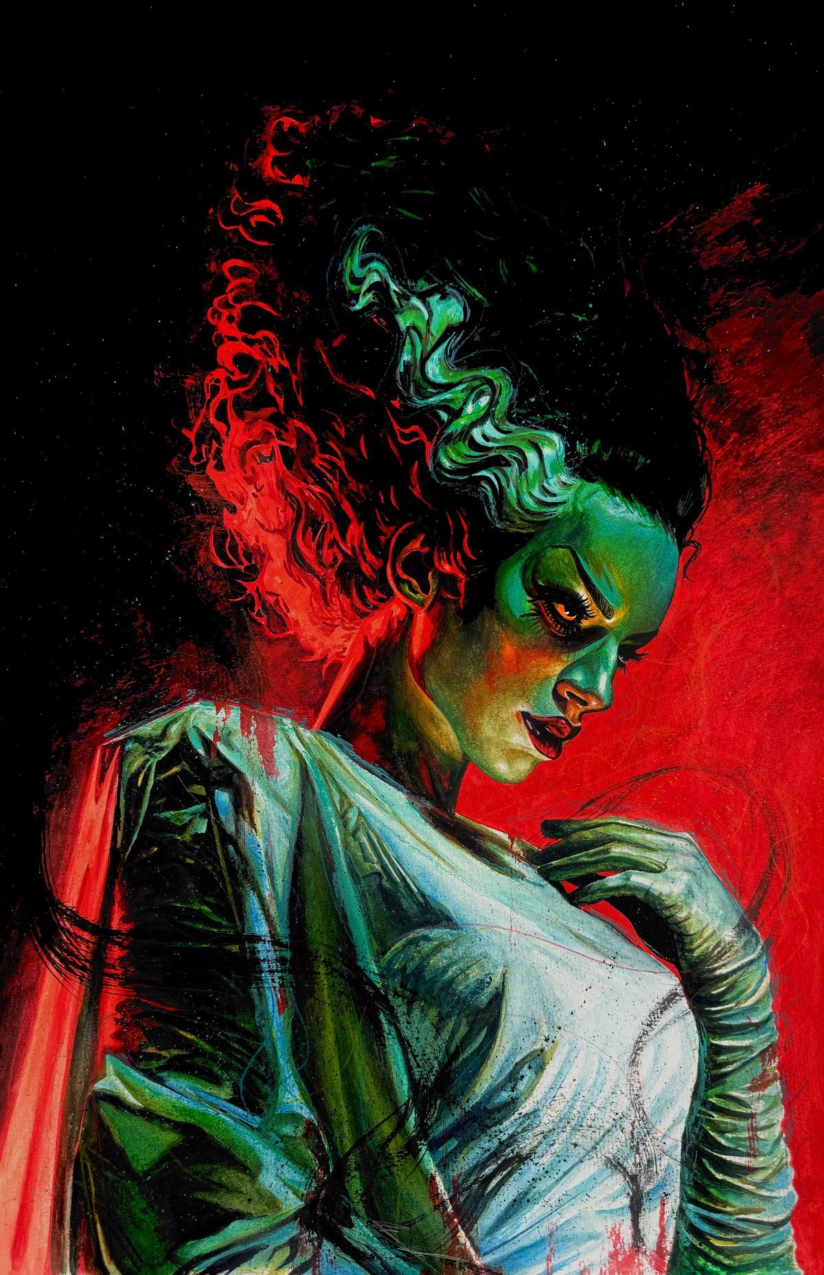 Bride of Frankenstein Lives #1 - Naomi Griffin Full Art Variant (Pre-Sale)