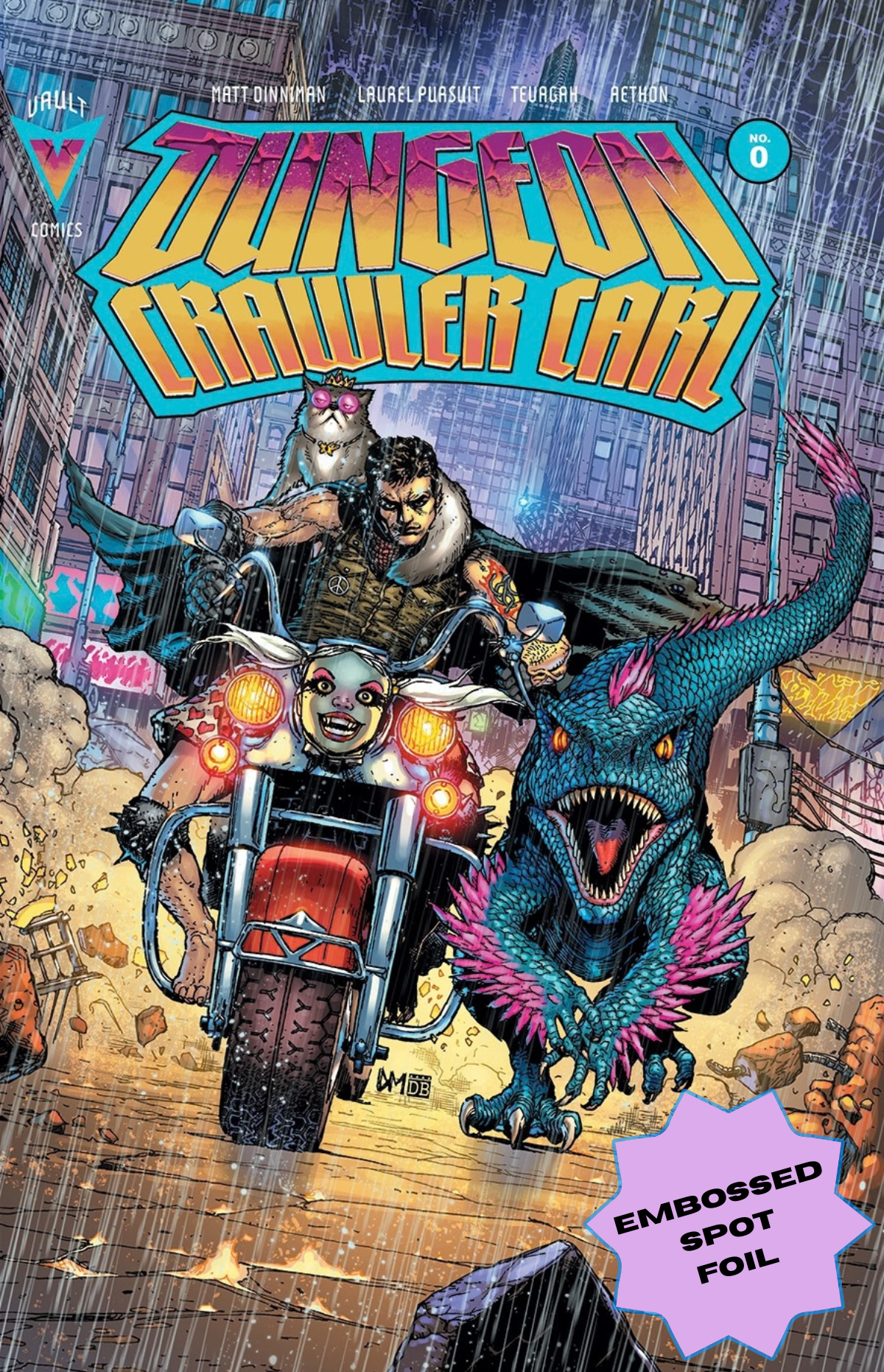 Dungeon Crawler Carl 0 - Mahnke Night Chopper NYCC Variant (Pre-Sale)