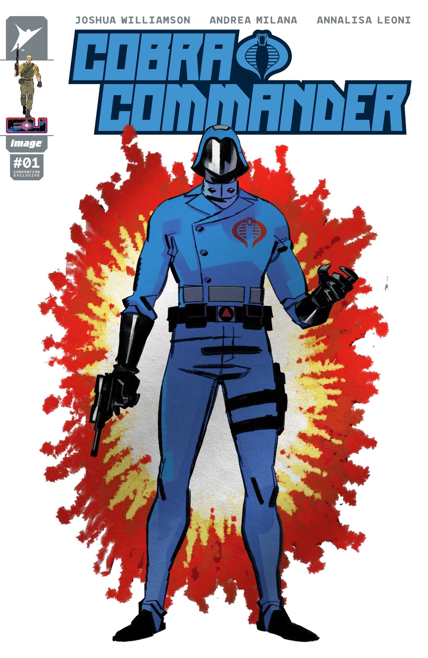 Duke 1 | Skybound | G.I. Joe Cobra Commander Spot Foil Variant