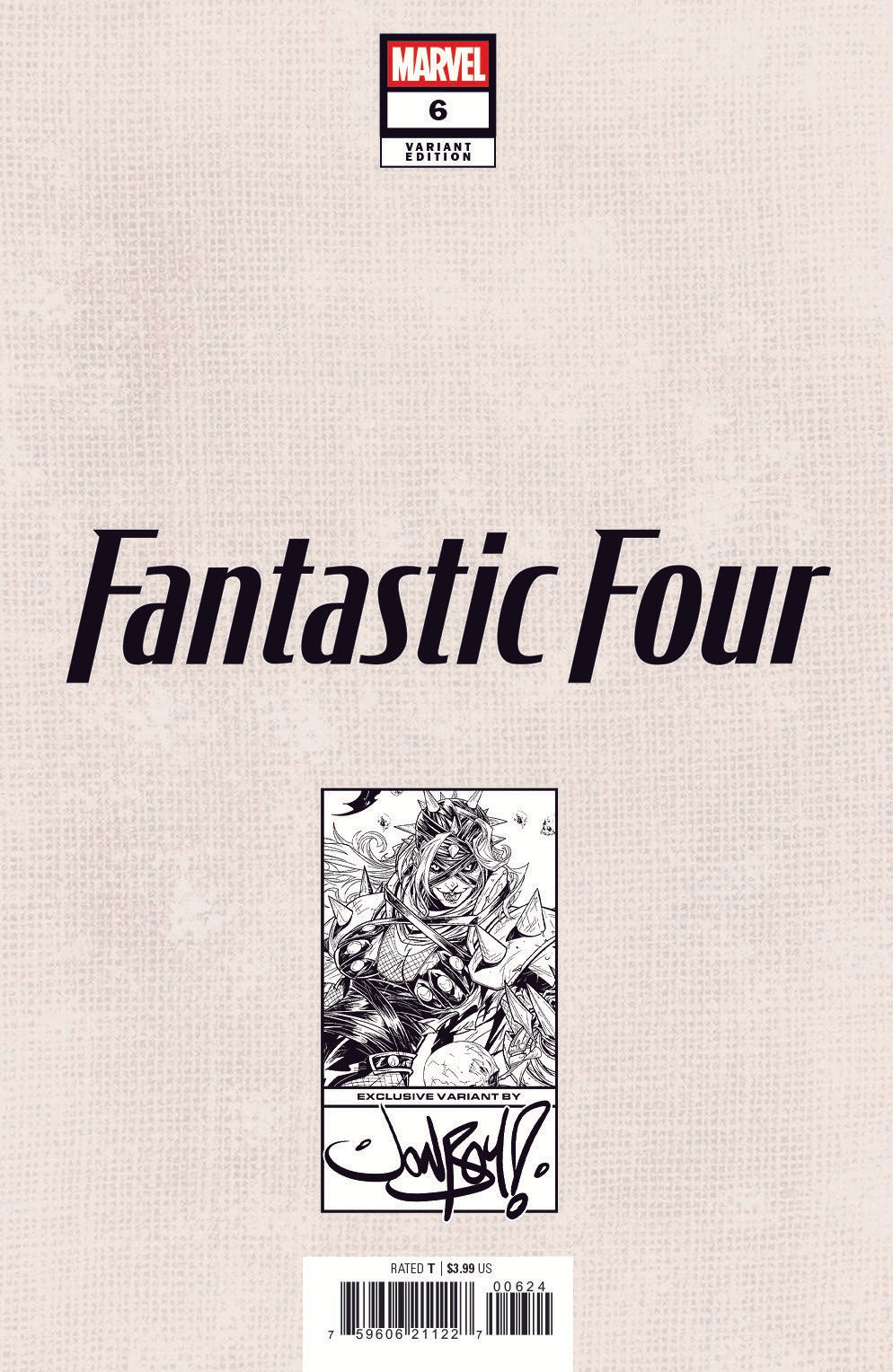 Fantastic Four #6 Jonboy Meyers Trade Dress Variant