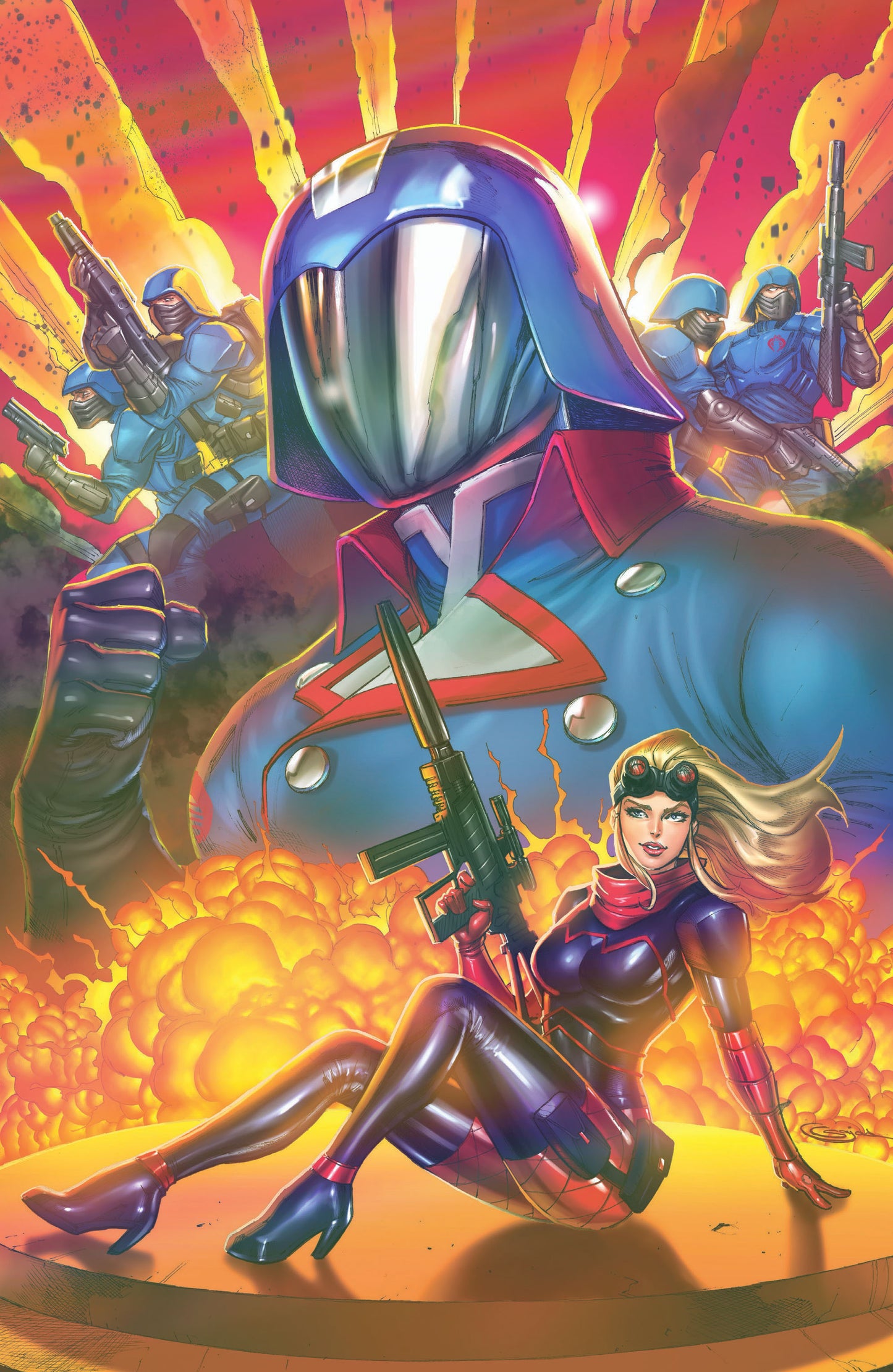 GI Joe 1 Sajad Shah Trade Dress & Foil Virgin Variant SET (3rd print)