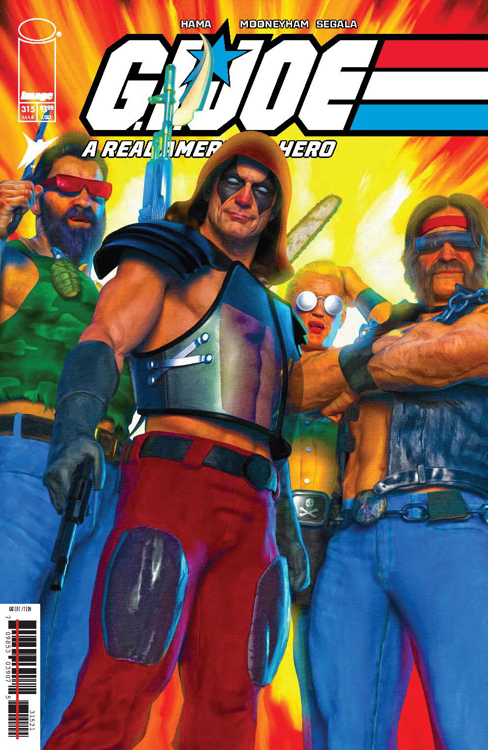 GI Joe ARAH #315 Mark Spears Variants