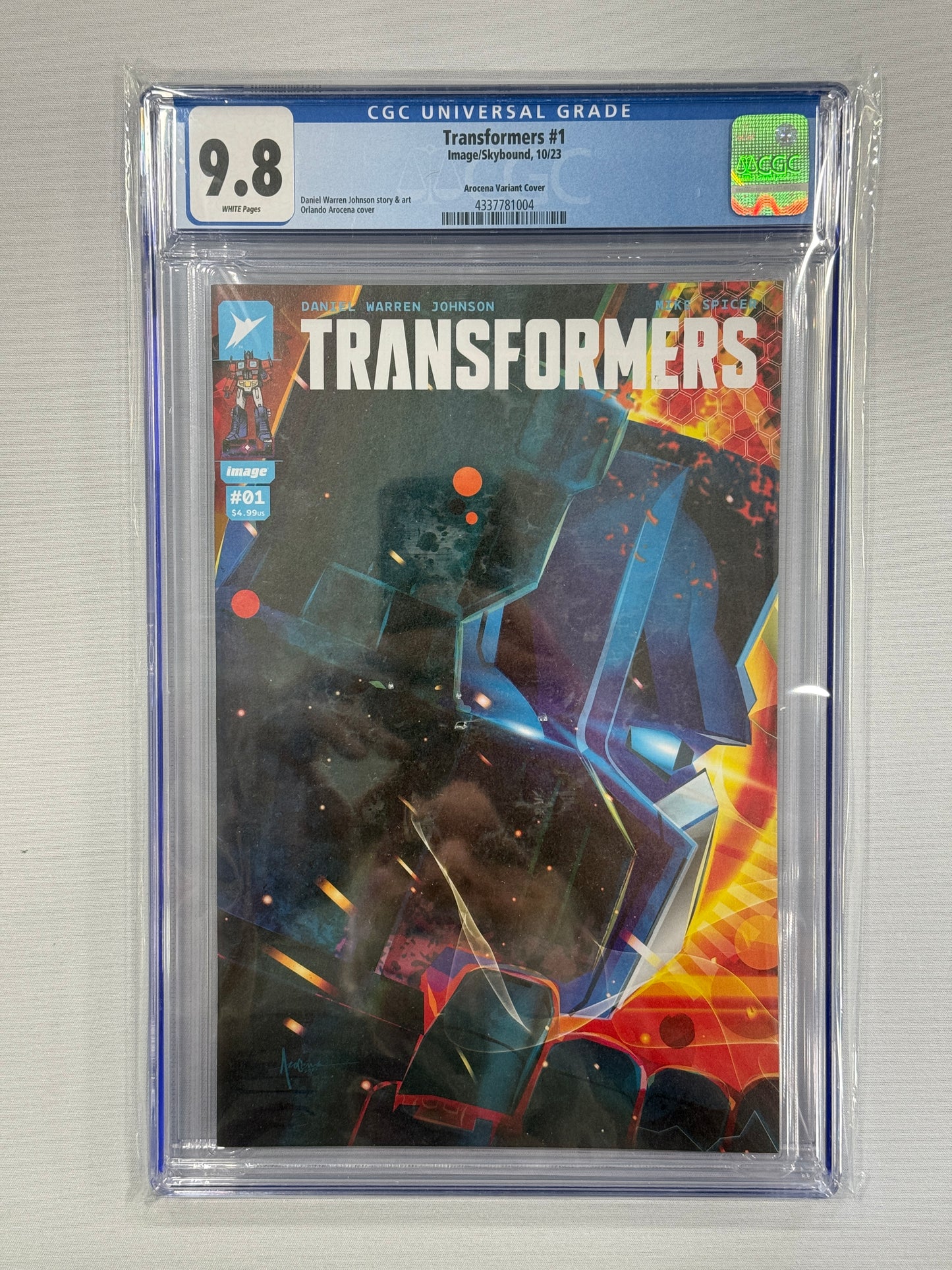 Transformers 1 | Skybound | CGC 9.8 1:10 Variant