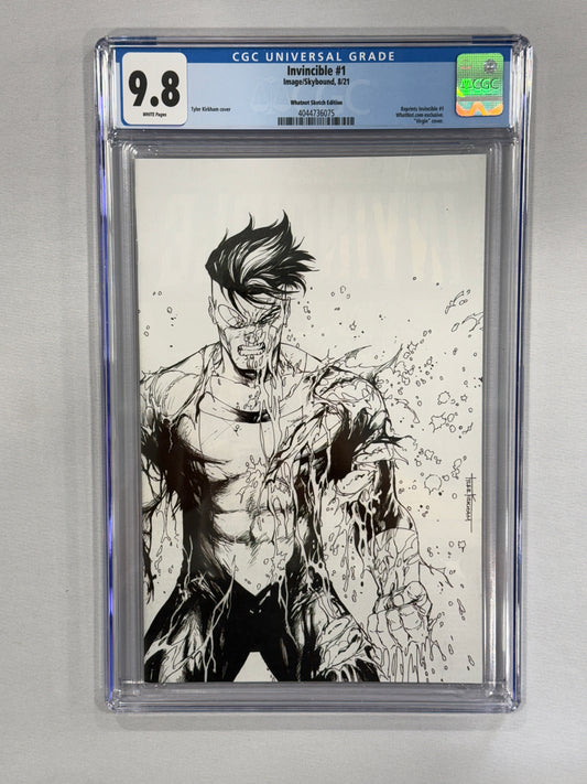 Invincible 1 | Skybound | CGC 9.8 B&W Variant