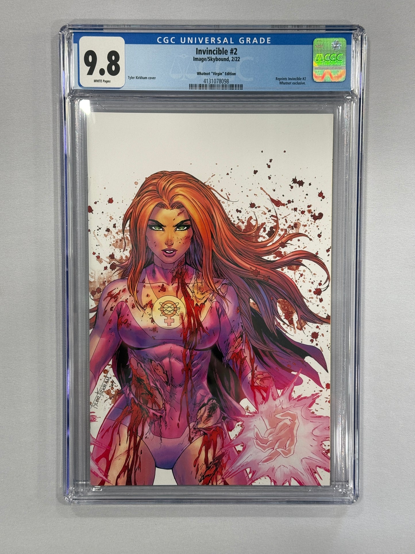 Invincible 2 | Skybound | CGC 9.8 Virgin Variant