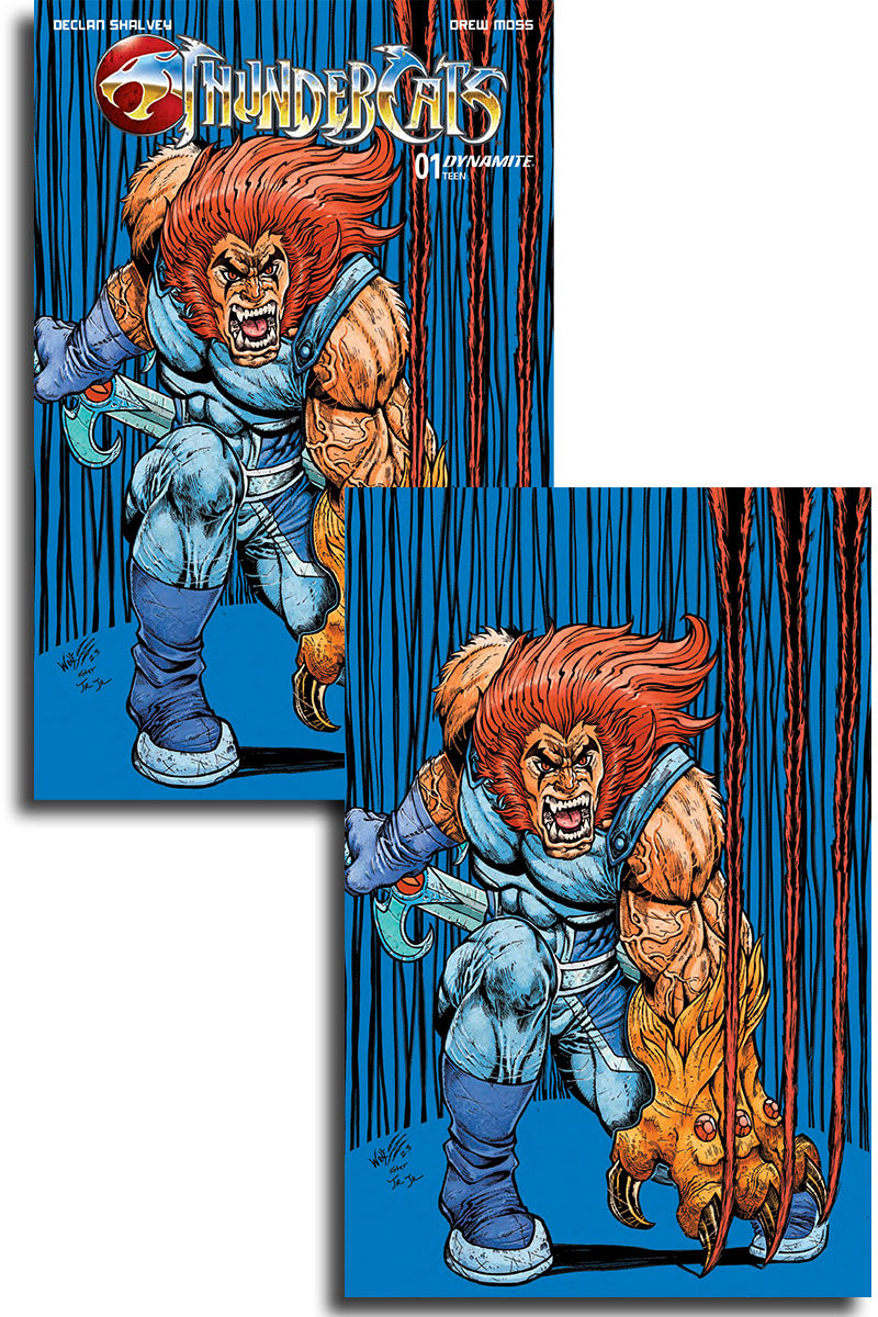 Thundercats 1 | Dynamite | Maria Wolf Trade Dress/Virgin Set