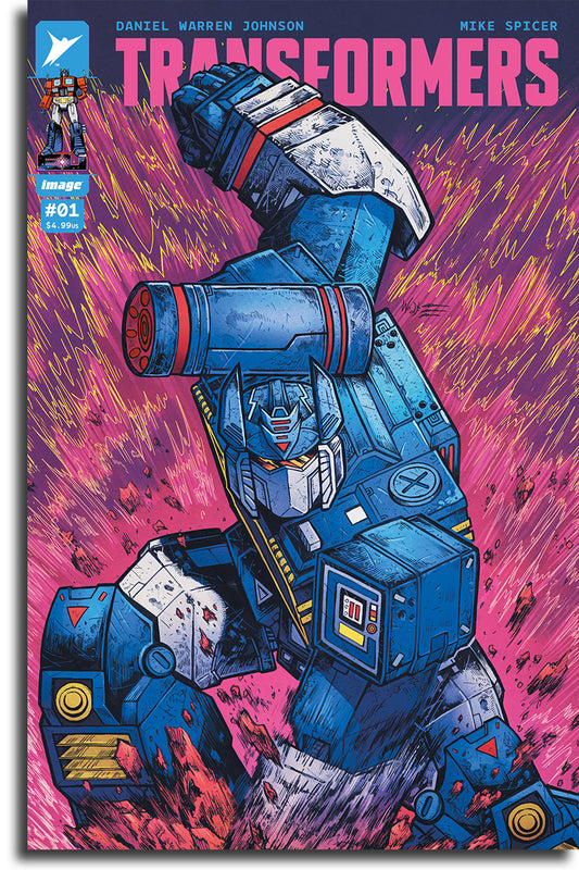 Transformers 1 | Skybound | Trade and Virgin Maria Wolf Variant