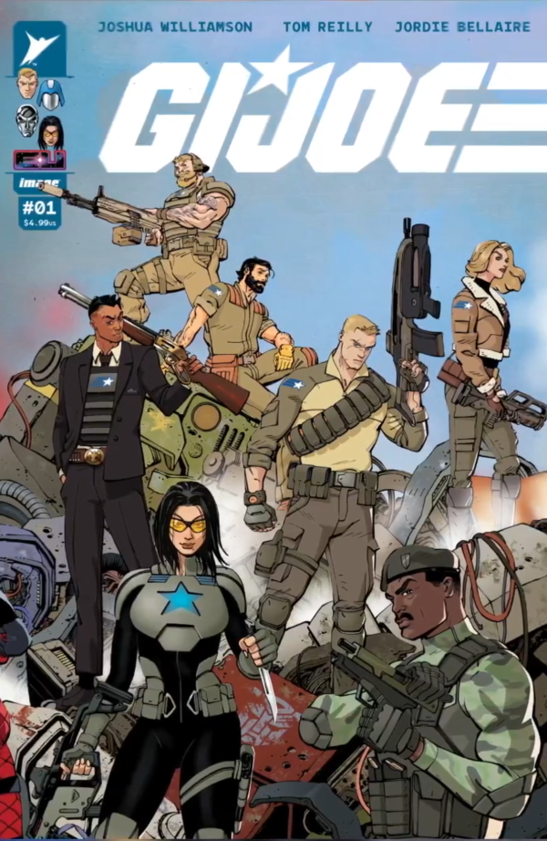 GI Joe 1 - Tom Reilly Wraparound Cover A