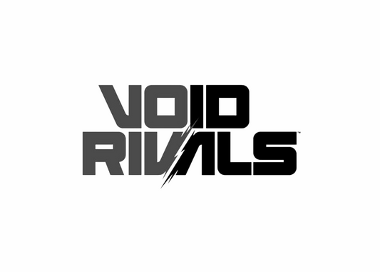 the logo for the new comic series void rivals by skybound