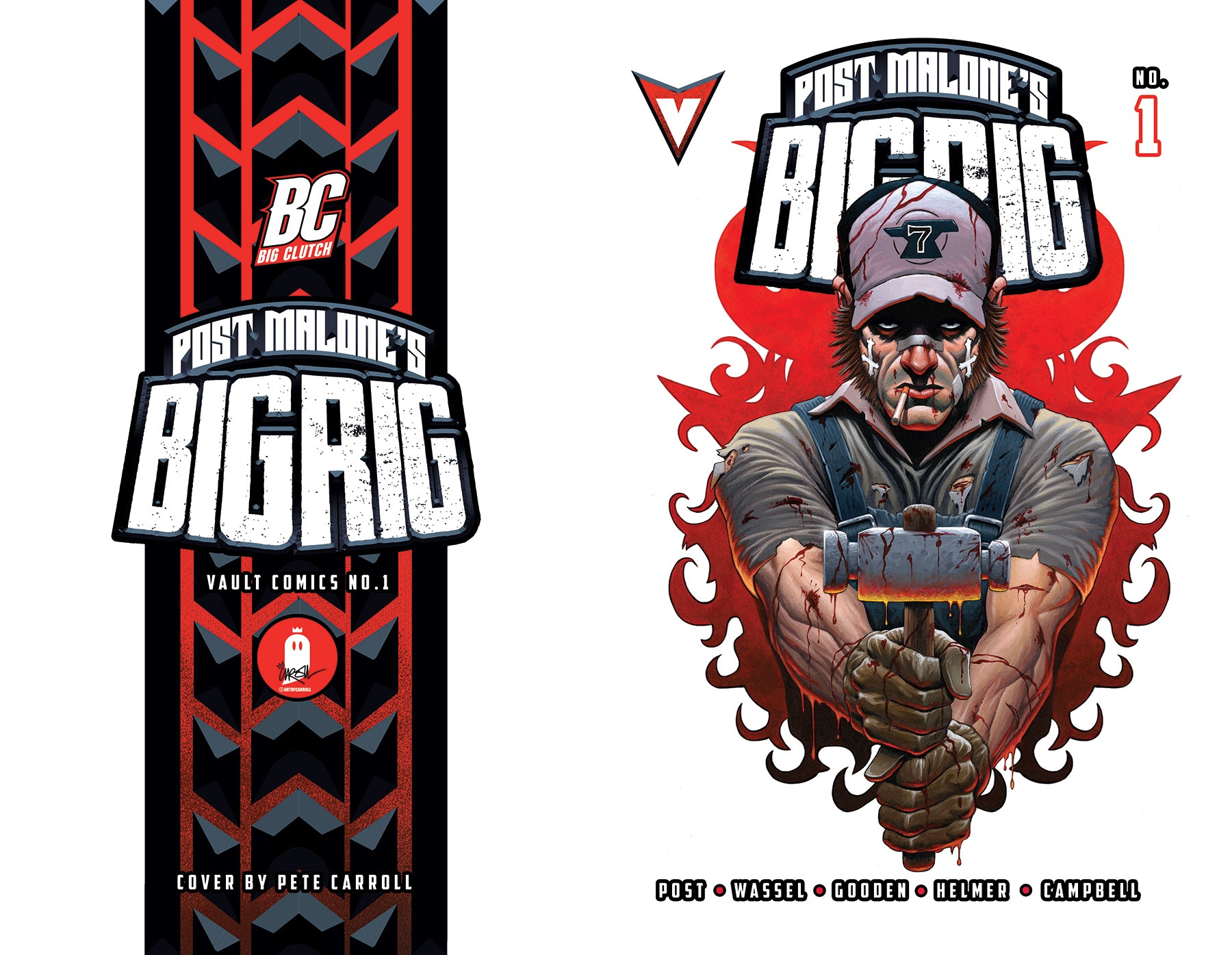 Big Rig #1 Pete Carroll SDCC Variants
