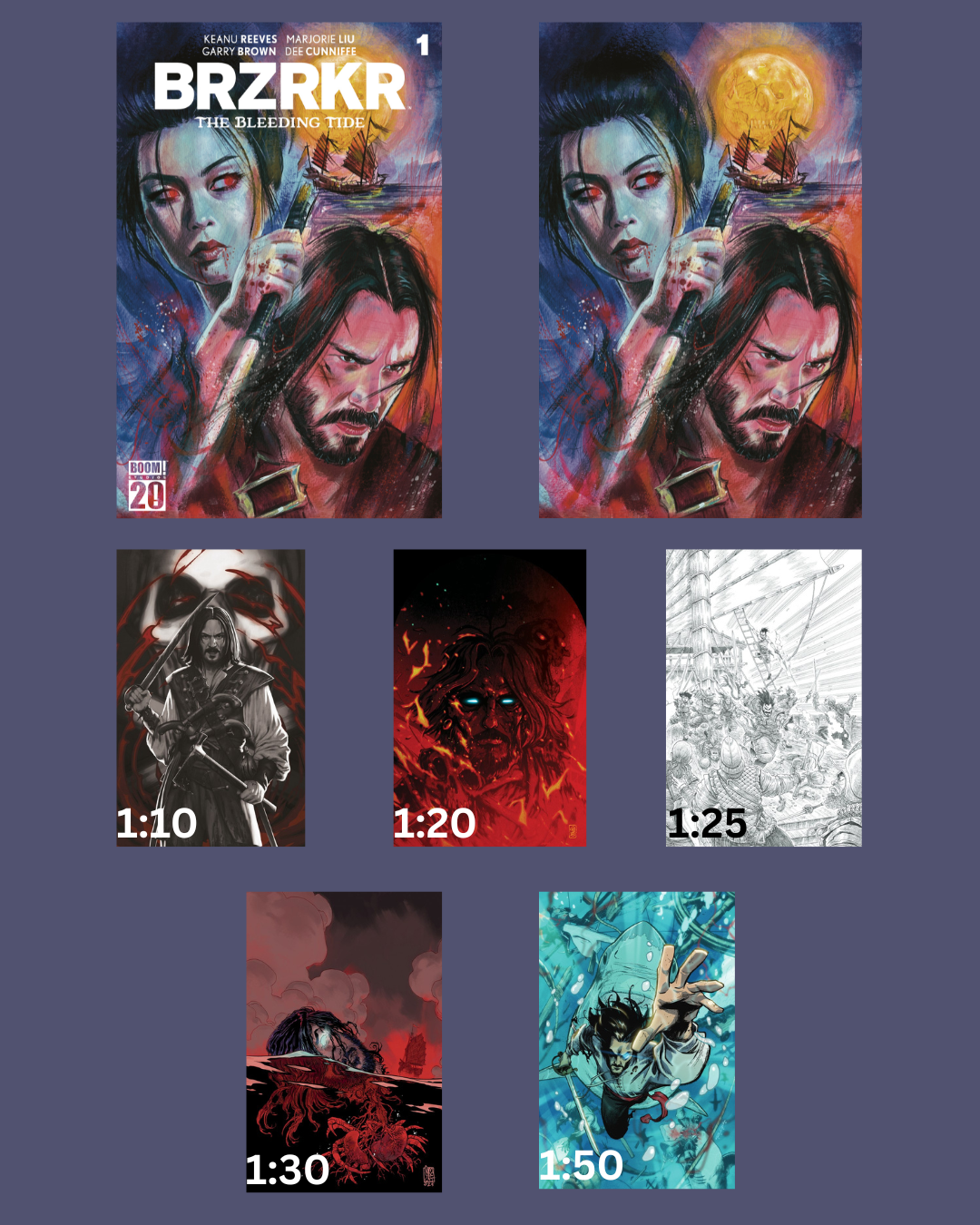 BRZRKR: The Bleeding Tide Suspiria Vilchez Variant