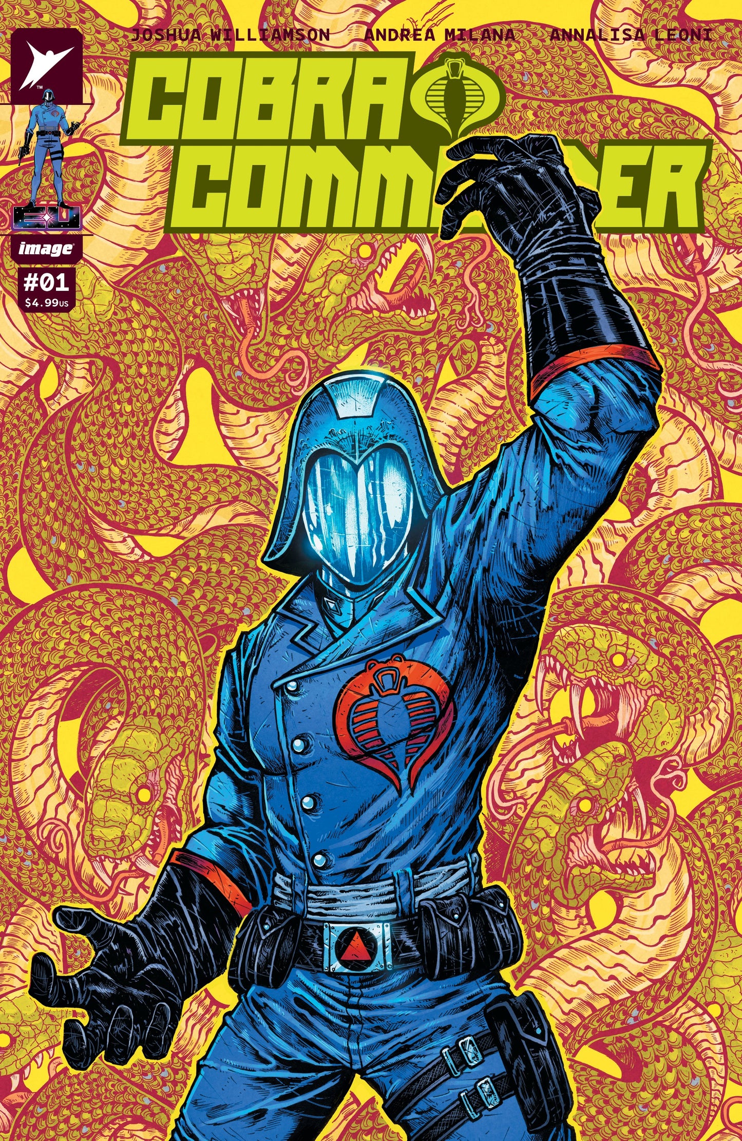 Cobra Commander 1 | Skybound | Maria Wolf Trade Dress