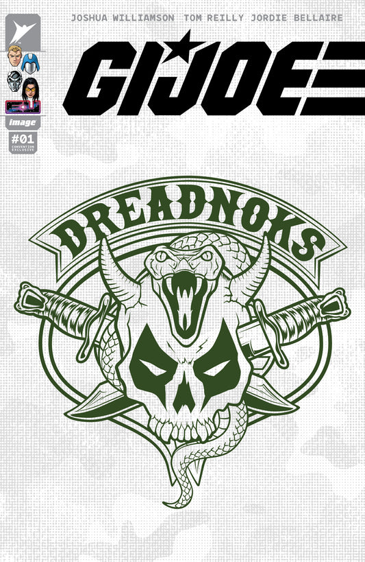 GI Joe 1 NYCC Ashcan - Dreadnoks Logo Variant