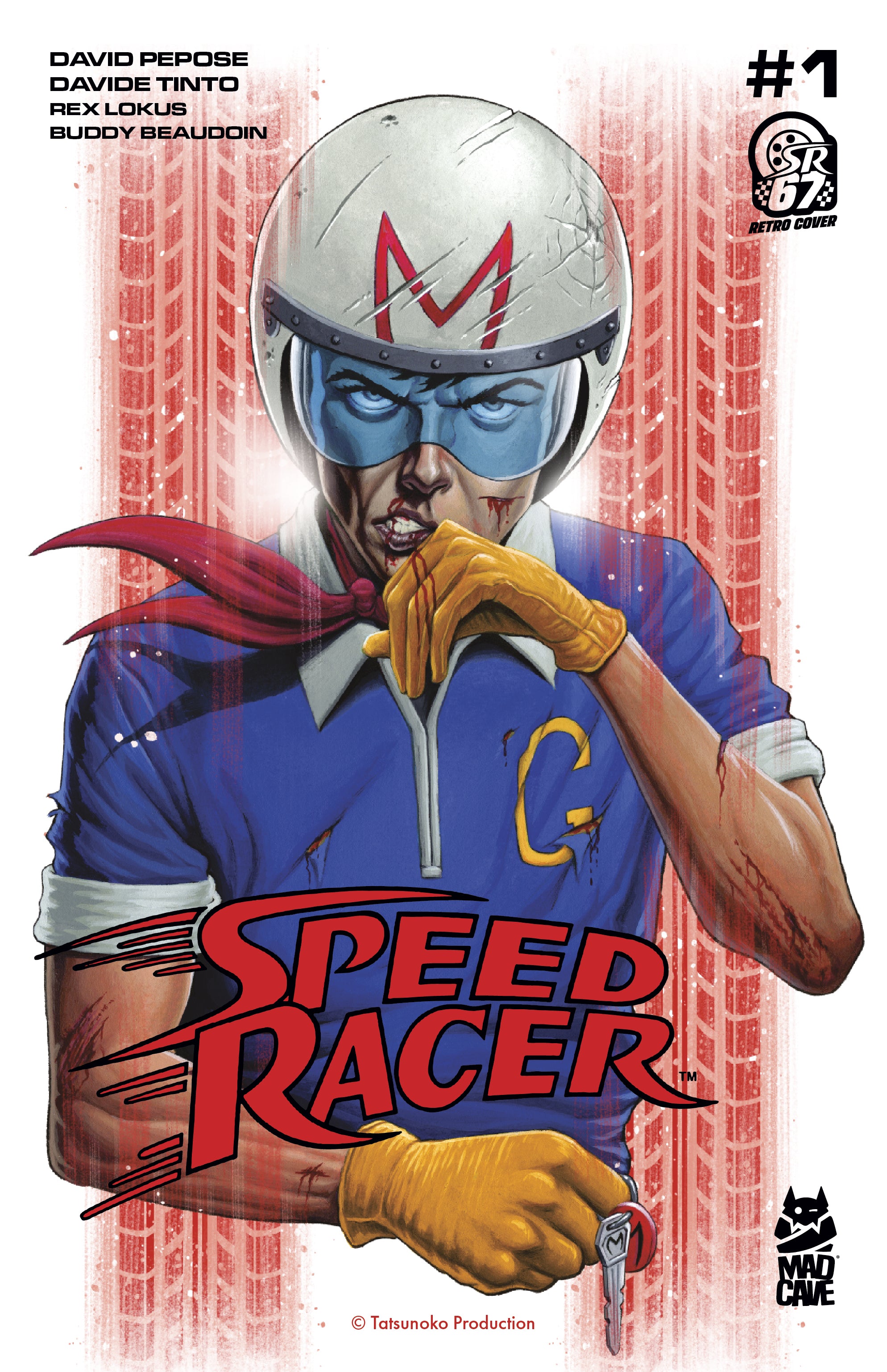 Speed Racer #1 Pete Carroll SDCC Variants
