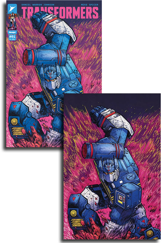 Transformers 1 | Skybound | Trade and Virgin Maria Wolf Variant