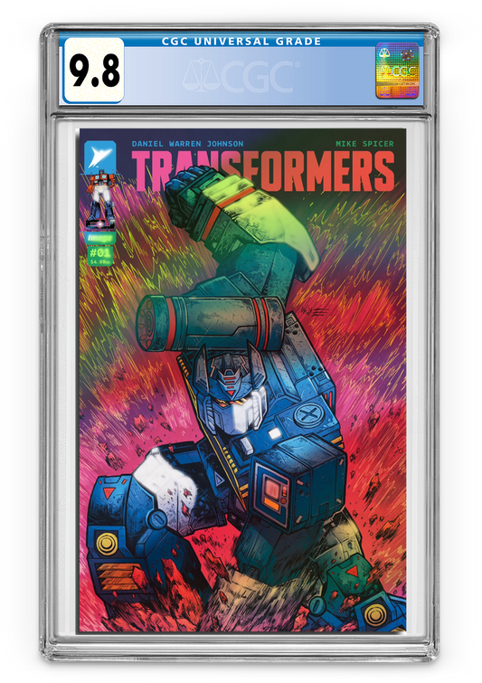 Transformers 1 | Skybound | CGC 9.8 Or Better Foil Maria Wolf Variant