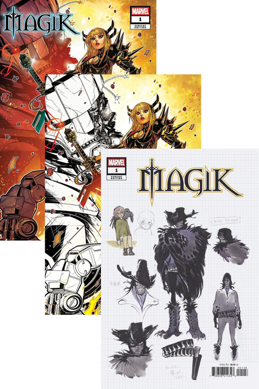 Magik #1 Jonboy Meyers SET (Trade-Virgin-Peach Momoko)